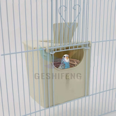 PP Plastic Plastic Love Birds Breeding Nest Parrots Resting Breeding Box