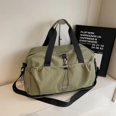 Unisex Oxford Fashion Large Capacity Travel Bag 2025 New Shoulder Crossbody Tote Bag Korean Casual Cloth