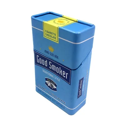 Cheap Wholesale Cigarette Tin Can Custom Printed Cigarette Tin Box