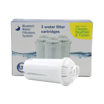 Bluetech HF90 High-Efficiency Activated Carbon Ionizer & Conditioner Water Purifier Filter Element for Hotel Use Replacement