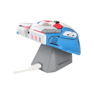 Newest 2.4G Wireless Mouse Bluetooth Wired RGB Charging Dock Wireless Mouse 4000DPI DPI Custom Mouse Programmable Ergonomic