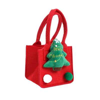 Christmas Gift Bag Christmas Eve Peace Fruit Packaging Bag Handbag for Apple Storage Bag