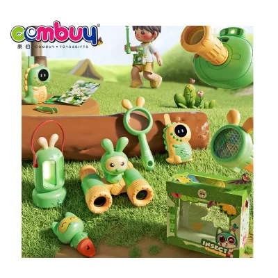 Kids Observe Insect Box Exploration Light Walkie Talkie Game Outdoor Camping Play Set Toys