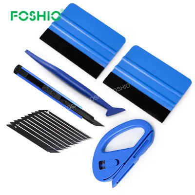Foshio Customize Color Vinyl Wrap Tool Kit Car Wrapping Tool Set