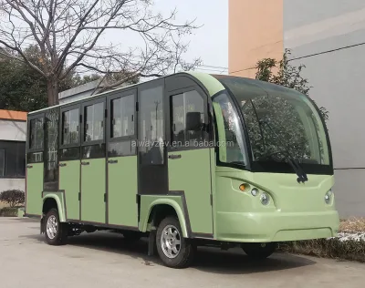 Shuttle Bus, 14 Seats AW6145KF, with Door, Enclosed