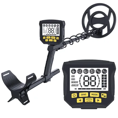 Metal Detector GT871 for Adults IP68 Waterproof Adjustable Stem High Precision Searching
