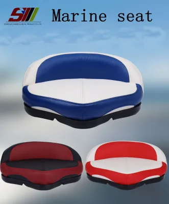 Luxury Waterproof Marine Fishing Boat Seat UV Resistant PVC Yacht Captain Seat High Elastic Sponge Boat Chair