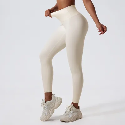 Women's High Waisted Butt Lift Yoga Dance Pants Elastic Waist Spandex/Nylon Material Quick Dry Breathable for Workout Sportswear