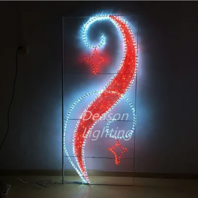 Flagpole Christmas Light