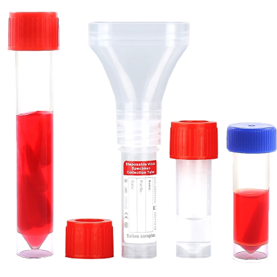 Saliva Collector Oral Swab 5ml Saliva Container Saliva test Kit Antigen Rapid test