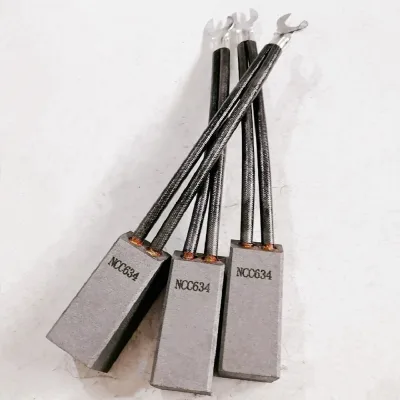 Turbine Motor Use High Quaity Soft Electro-graphite Custom Size of NCC634 25x32x64mm Carbon Brushes Motor Accessory Application