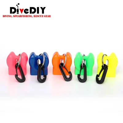 Regulator Mouthpiece Protector With Clip, Scuba Diving Regulator Cover, Multi-Color MouthpieceHolder,Comfortable,DivingAnti-lost