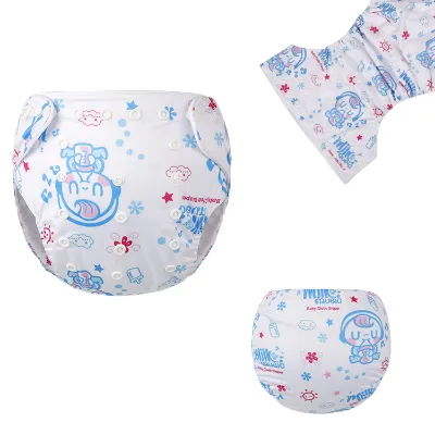 Milk Music One-Size Adjustable Swim Diaper Cover Washable Waterproof Cloth Diaper for Pool Summer Baby Supplies
