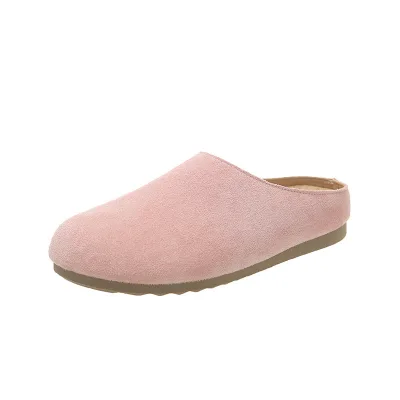 Women's Spring Outwear Casual for Slippers Versatile Slip-On with Thick-Soled Bucken New Explosions Baotou for Slippers