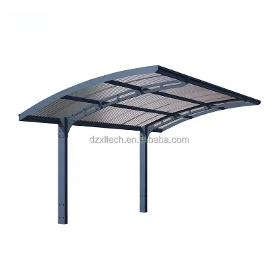 Luxury Aluminum Alloy Carport Waterproof Material Garden Patio Outdoor Car Parking Garage