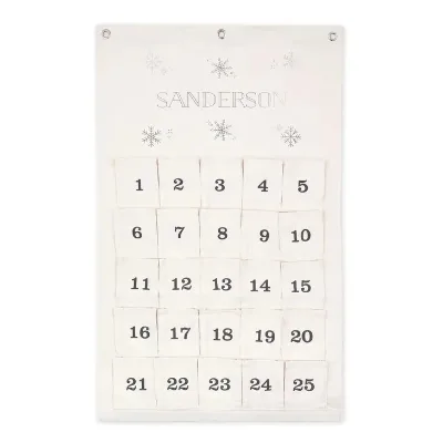 Customized Other Christmas Decorations Christmas Calendar Reusable Custom Advent Calendar