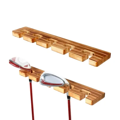Clubs Wall Mount Holder Golf Club Organizer Golf Club Fishing Rod Storage Rack Holder Putter Display Stand