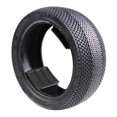 Electric Scooter Rubber Tubeless Tire 10 Inch Widened Wear-resistant for Kick Scooters and Electric Scooters