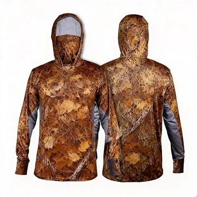 Hunting Men's Adults Moisture UVU Custom Design Performance Breathable Men Uv Protection Long Sleeve Blank Men's Fishing Shirt