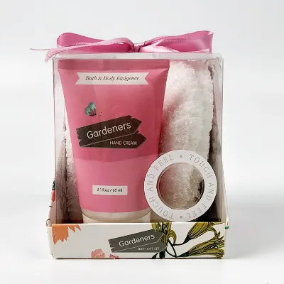Skin Care Flower Fruit Moisturizing Deep Moisturizing Hand Cream Paper Box Gift Set