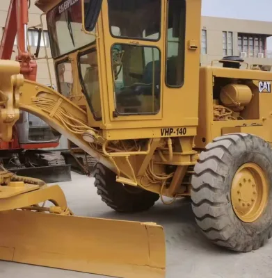 Second Hand Japanese CAT 140G Grader Construction Machinery with Motor Engine & Bearing-Good Condition for Sale