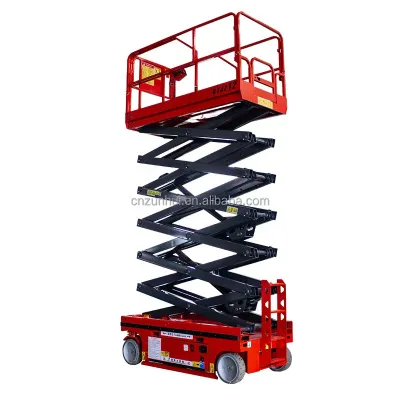 5m 6m Small JLG Genie Sky Access Tool Electric Platform Table Lift Mini Self Propelled Scissor Lift 3m for Sale