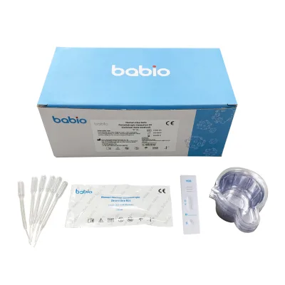 CE Approved Pregnancy Test Card Early Detection HCG Test Kit (BPA Free) Plastic Material 2-Year Shelf Life Class II