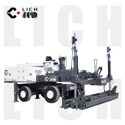 High Efficiency Four-Wheel Drive Gasoline Cement Ground Laser Screed Machine New Hydraulic Concrete Laser Screed Construction