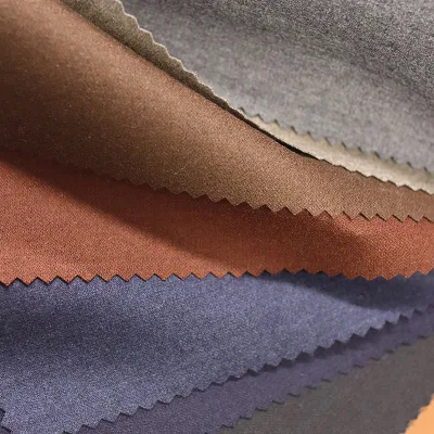 Cashmere Wool and Silk Custom Suit Fabric 280-320G Casual Blazers Flannel Fabric Bespoke Tailoring Materials for Mens Suit