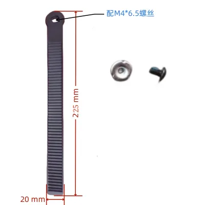 Inline Speed Skate Spare Part Accessories Buckle and Straps Skate Part