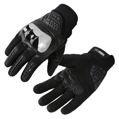 Custom Full-Finger Breathable 3D Sport Design Men's Motorbike Gloves Knuckle Protection Touchscreen Compatibility Skiing Outdoor