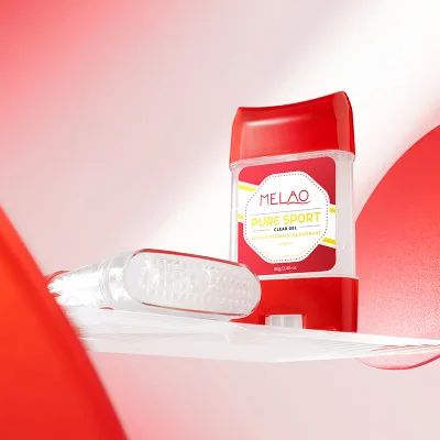 Deodorant Factory Wholesale Natural Gel Deodorant Melao Deodorant Gel Odorless Scent 80g for Men