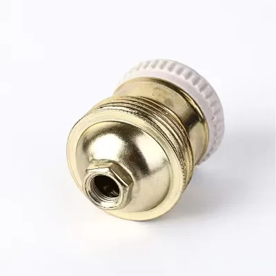 Retro E27 Copper Plastic Lamp Holder VDE ROHS CE Certified 220V 4A Screw Bulb Holder Energy Saving Adapter Indoor/Outdoor 2-Year