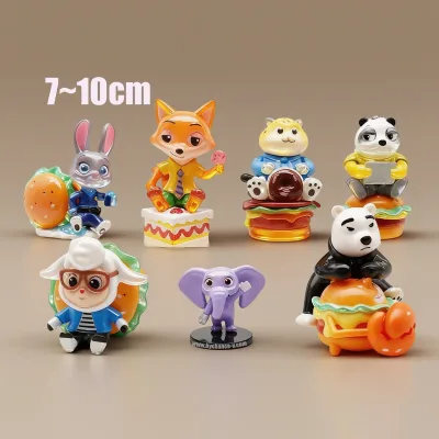 Hot Selling Kawaii Hamburger Zoo Animal Surprise Box Toy Gift for Kids Party Restaurant Marketing Merchandising