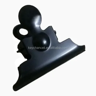 70mm New Design Antique Vintage Style Black Metal Paper Clip Photo Clamp