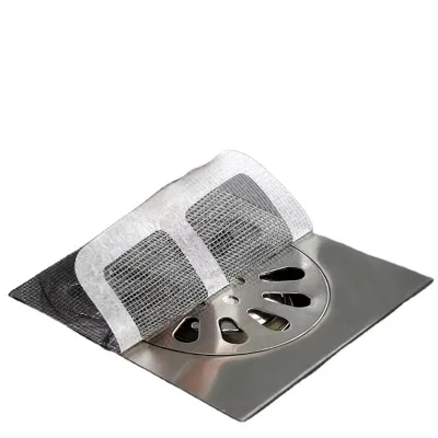 Anti-Clogging Bathroom Toilet Filter Disposable Floor Drain Sticker with Ground Leakage Net