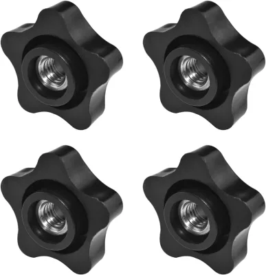Machine Eye Making Expansion Nuts Batting Action Types Cutter Hex Stainless Steel 5 Star Shaped Head Clamping Nuts Knob Bolts