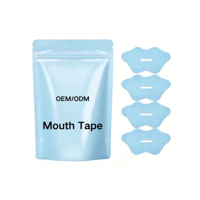 Factory OEM Anti Snoring Mouth Tape ISO13485 ISO9001 CE Certified Hypoallergenic Latex Free Breathable Snoring Stop Mouth Strips