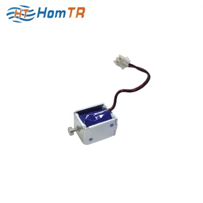 HomTR DC 12V 2A 24W 3mm Stroke Diameter Save Pull Push Solenoids Electromagnetic Micro Solenoid