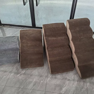 Ramp Steps for Small Dogs Foam Dog Climbing Ramp Ladder Pet Stairs Steps Small Dog Stairs for Bed Dog Ramp Stair Ramps Elderly
