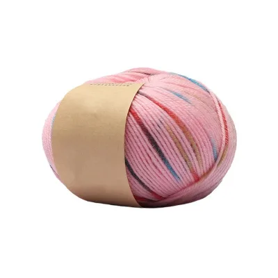Segment Dyeing rainbow Color 4ply 50g 14 Colors 100% Merino Wool Yarn Soft Handkniting Ball Twisted Yarn