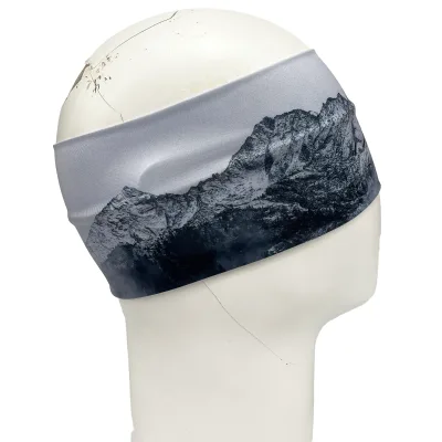 Headband Full Customization All Printing Konan Designer Breathable Ice Cool Sports Yoga Performance Sweatband Spandex Thin