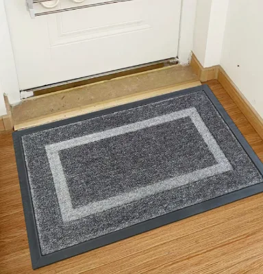 Modern Non-Slip Rubber Backed Door Mats Durable Entrance Welcome for Kitchen Living Room Office Washable and Cushioned
