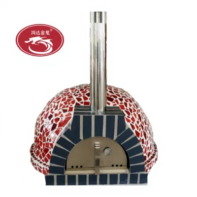 Commercial Wood Fired Pizza Oven with High Temperature Automatic Rotating Pizza Oven Function