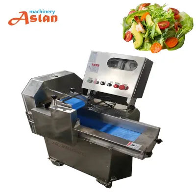 Small and Cheap Celery Vegetable Slice Cutting Dicing Machine
