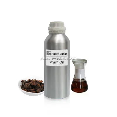 100 % Pure Natural Organic Frankincense Oil Myrrh Oil Factory Supply Bulk Prices Wholesale for Skin Body Massage Aromatherapy