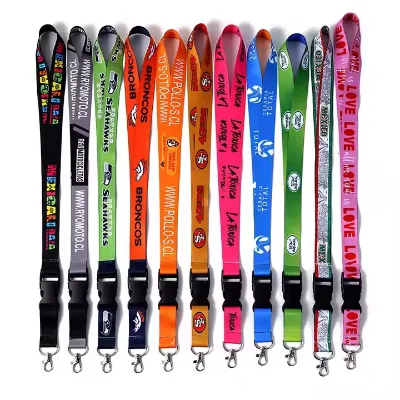 Hot Sale High Quality Lanyards Custom With logo Design Lanyard Wholesale Promotional Gift Lanyards