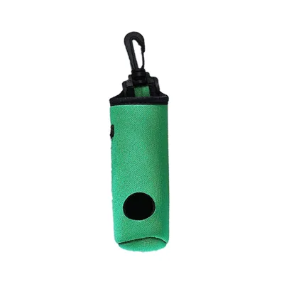 Neoprene Golf Ball Carry Bag Pouch Holder Keychain Belt Clip Golf Gifts Accessories Golf Tee Holder