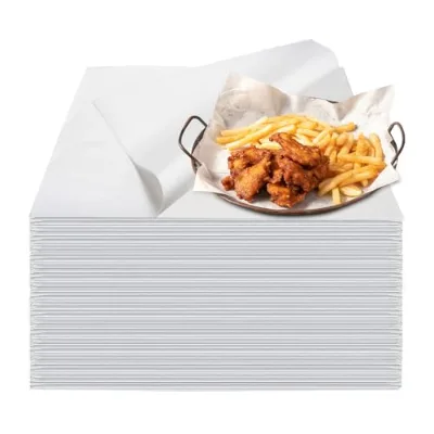 Waterproof Paper Sheets Recyclable Food Basket Liners Oven Safe Sandwich