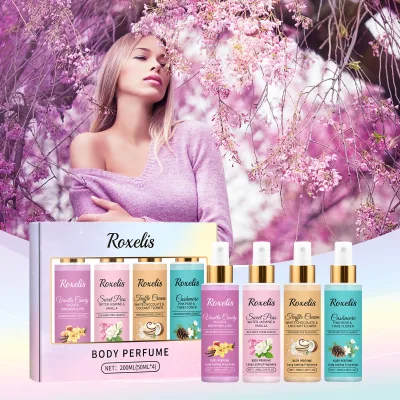 Body Fragrance Spray Set Daily Lasting Fresh Fragrance, Fragrance Set Body Spray Wholesale Perfume